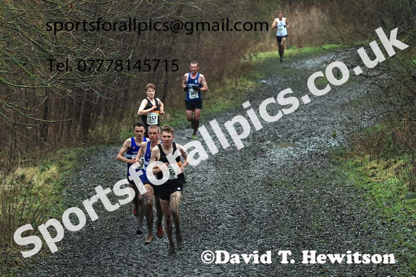 Senior mens 2023 North Eastern Cross Country Champs., Temple Park, South Shields. Photo: David T. Hewitson/Sports for All Pics